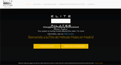 Desktop Screenshot of elitepilates.net